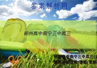 柳州高中南宁三中高三(12月)联考英语试卷 答案(更新中)