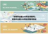 「资阳市全国100所名校联考」资阳市全国100所名校联考排名
