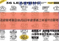炎德英才·名校联考联合体 2022年秋季高三年级11月联考地理答案