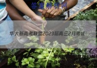 华大新高考联盟2023届高三2月考试(全国卷)英语试题答案