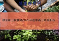 鄂东南三校联考2022年秋季高三年级阶段(一)1考试(233132D)政治答案