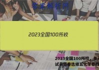 2023全国100所校，单元测试示范卷选修五化学卷四答案