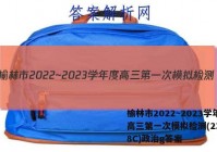 榆林市2022~2023学年度高三第一次模拟检测(23-218C)政治g答案