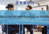 山西省2023届九年级期中综合评估 2L R化学试题答案