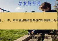 长郡、雅礼、一中、附中联合编审名校卷2023届高三月考试卷二2(全国卷)语文答案