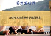100所名校金典化学卷四 答案
