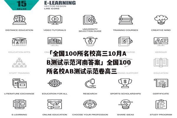 「全国100所名校高三10月AB测试示范河南答案」全国100所名校AB测试示范卷高三